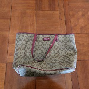 COACH large tote